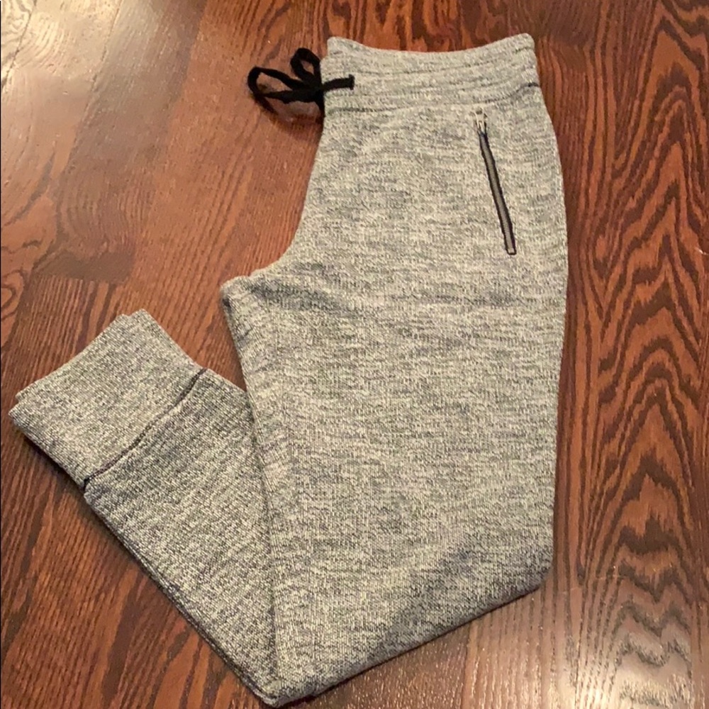 Gray joggers